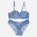 pearl strapped net set