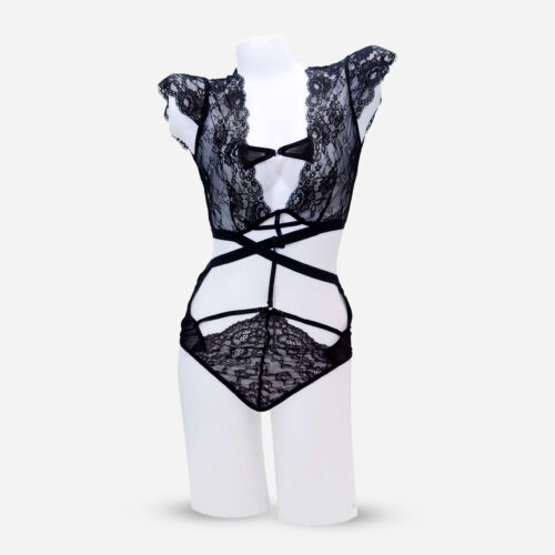 elegant lace lingerie set